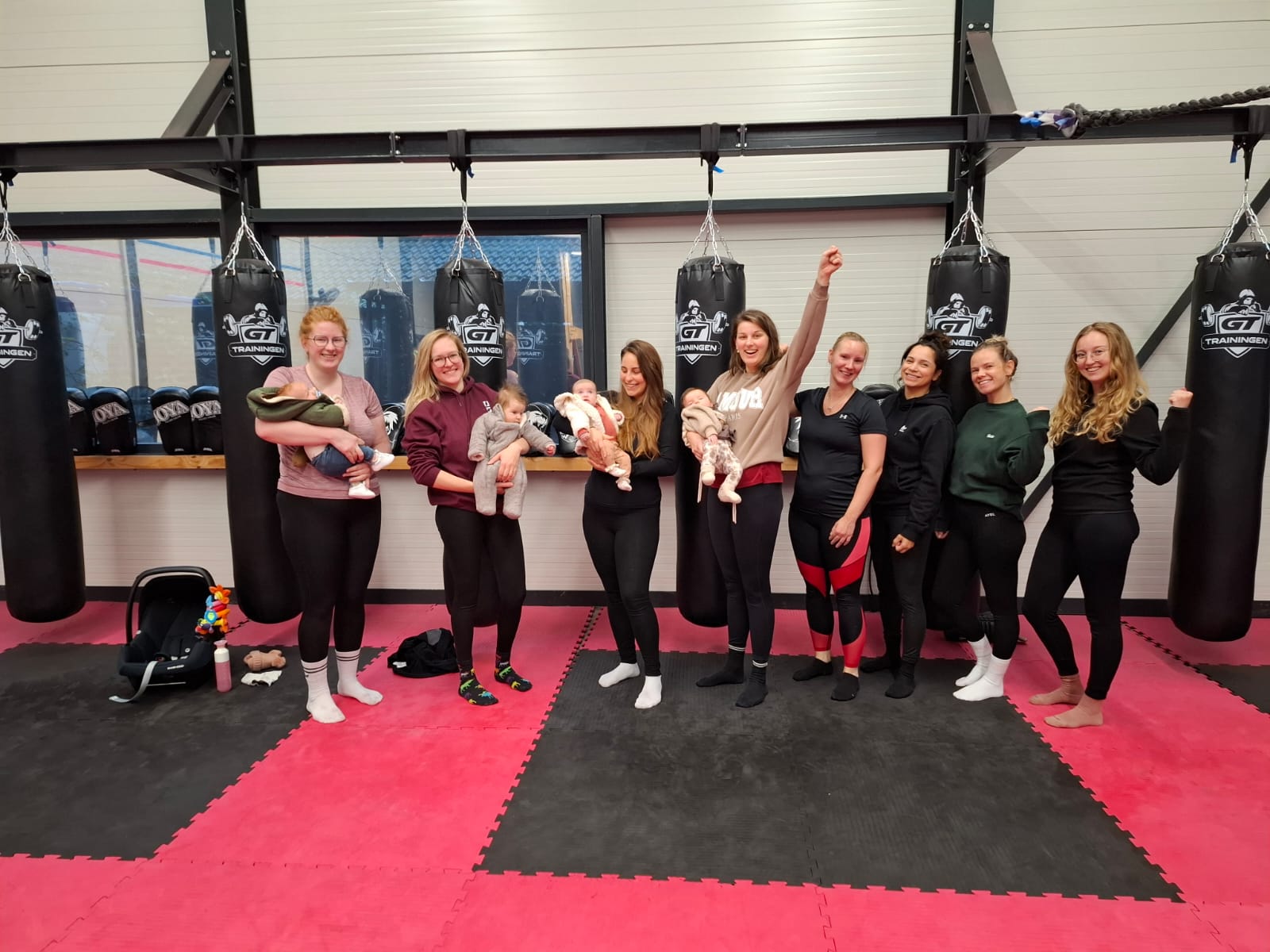 Diastase oefeningen, Core Restore bij GT Trainingen Elburg