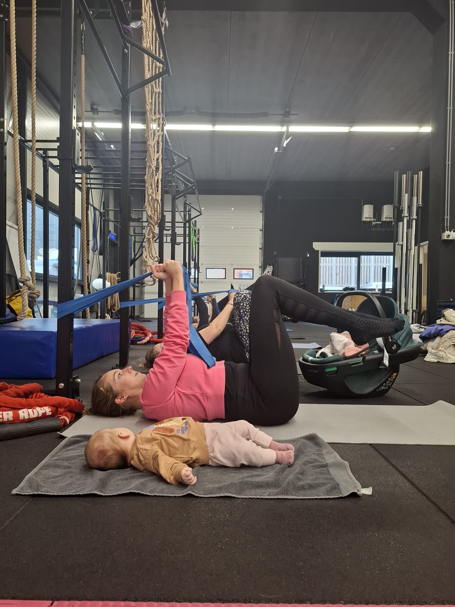 Core Restore, kleine groep met baby's welkom